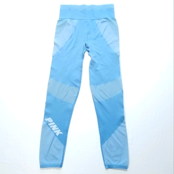 PINK Victoria's Secret Pants - Victoria Secret PINK Leggings for womens size M Blue